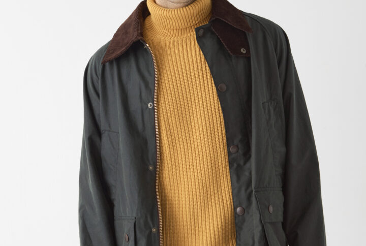 Barn Yağlı Ceket Sage Green Yeşil
