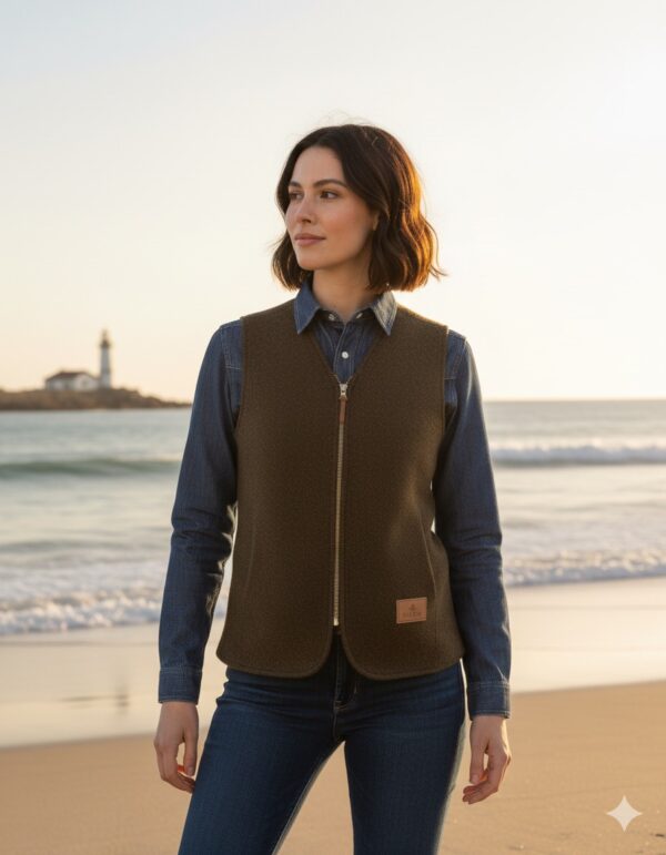 Stuf&Co Yün Yelek (Barbour İçlik , Barbour uyumlu yelek )