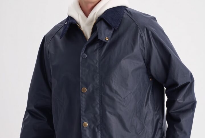 Utility Yağlı Ceket Navy Lacivert