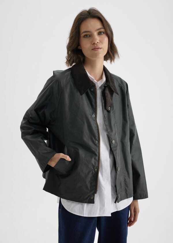 Utility Yağlı Ceket Olive Green (Yeşil)