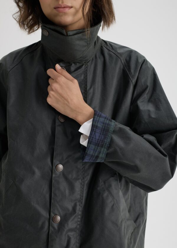 Utility Yağlı Ceket Olive Green (Yeşil)