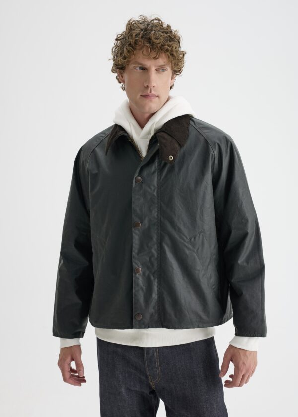 Utility Yağlı Ceket Olive Green (Yeşil)